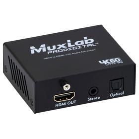 MuxLab MUX-CH500436 4K/60P対応HDMIオーディオ分離器