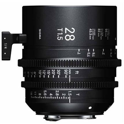 SIGMA FF High Speed Prime Line(28mm/T1.5 FF/EFマウント/フィート表記)