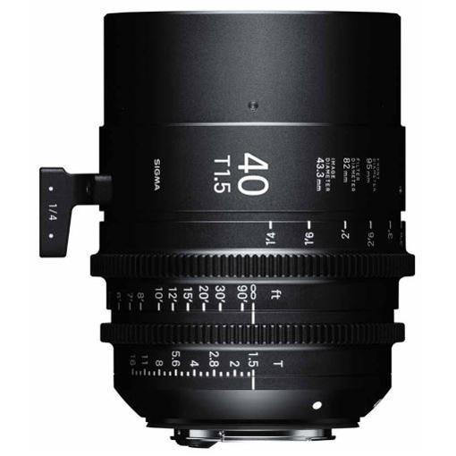 SIGMA FF High Speed Prime Line(40mm/T1.5 FF/EFマウント/フィート表記)