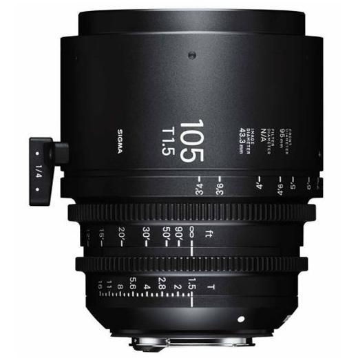 SIGMA FF High Speed Prime Line(105mm/T1.5 FF/EFマウント/フィート表記)
