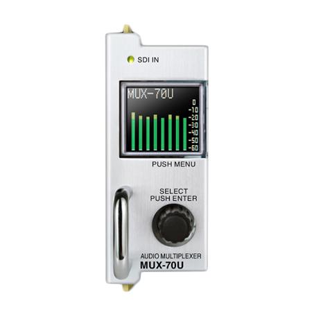 VIDEOTRON MUX-70U-D 12G対応音声マルチプレクサー(デジタル8入力)