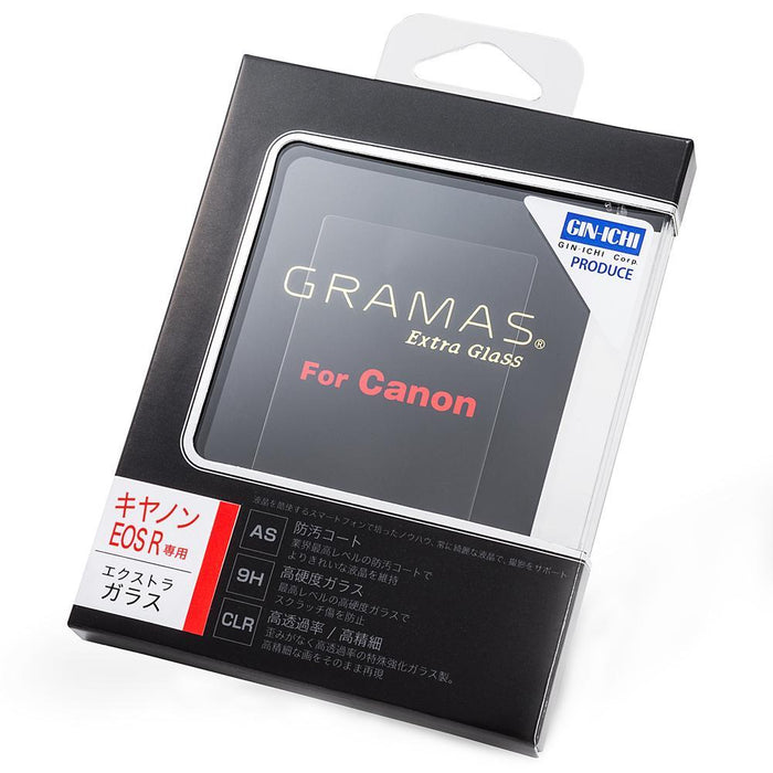 GRAMAS DCG-CA10 ガラス製液晶保護シール Extra Camera Glass CANON EOS R