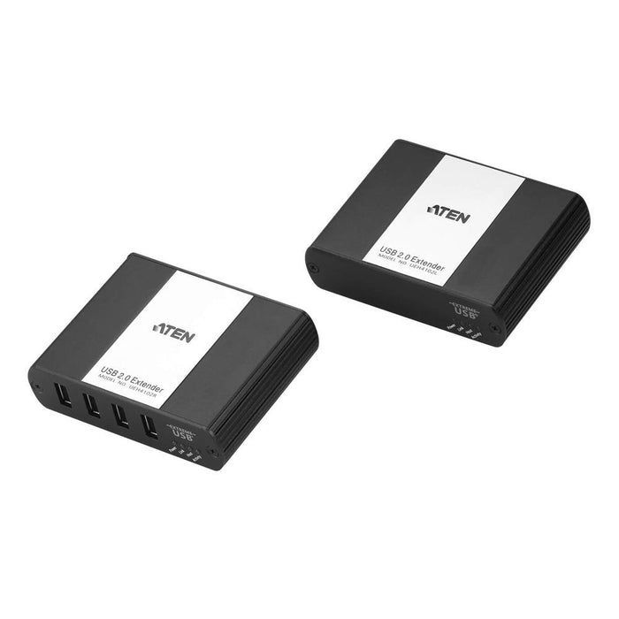 ATEN UEH4102 LAN経由 4ポート USB2.0 Cat5タイプ エクステンダー(最大100m延長)