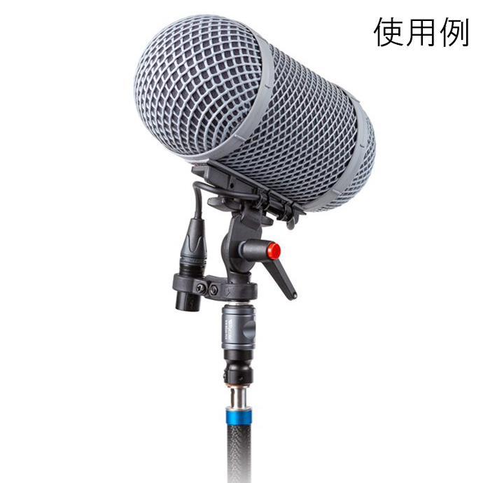 Rycote RYC185807 PCS-Boom Connector用モジュラーウィンドシールドアダプタ