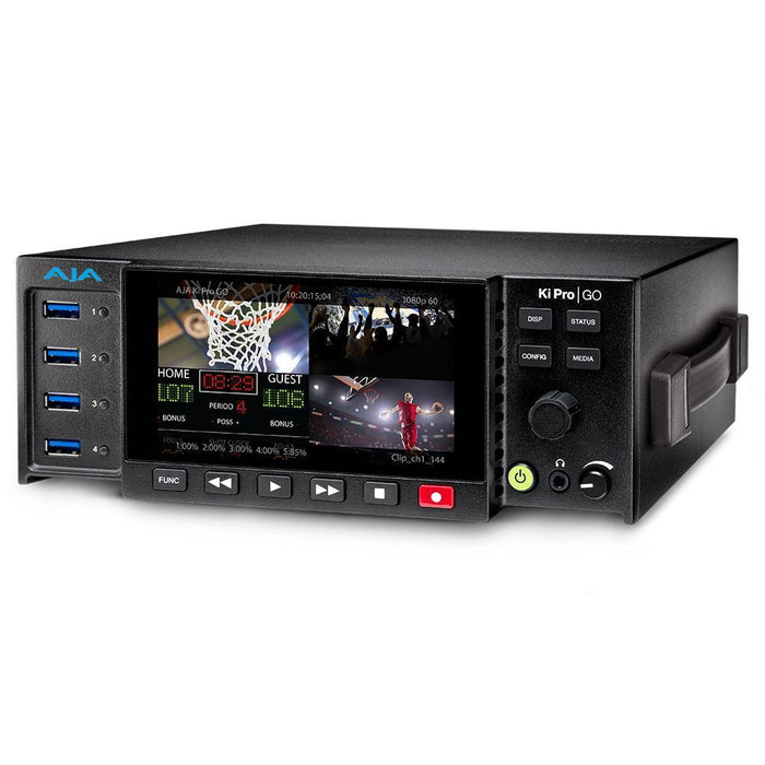 AJA Video Systems Ki Pro GO マルチチャンネル H.264 レコーダー/プレイヤー