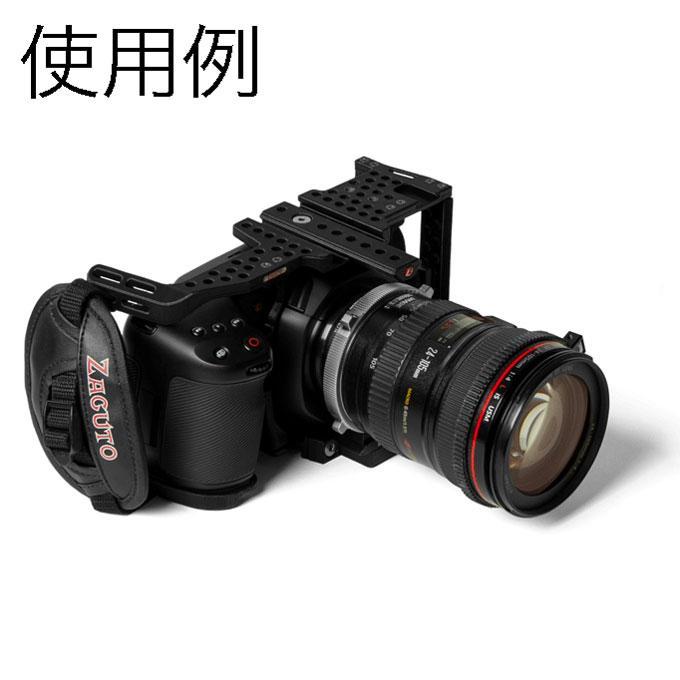 Zacuto Z-BM4KCB ベーシックケージ（Blackmagic 4K/6K Pocket Cinema Camera用）