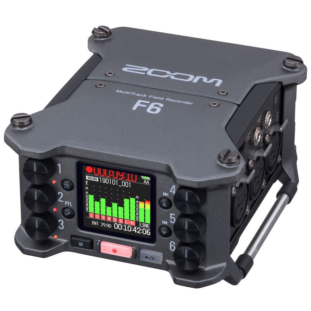 ZOOM F6 bitフロート録音対応6chフィールドレコーダー   業務用撮影