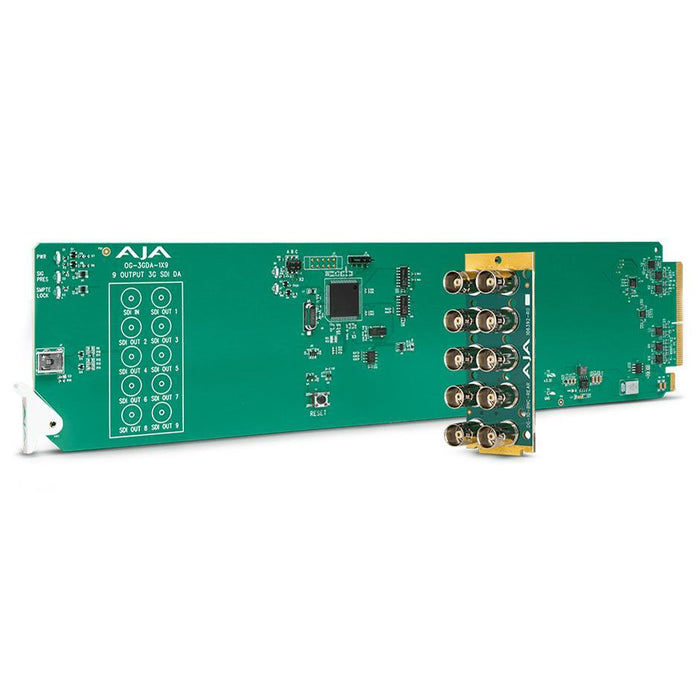 AJA Video Systems OG-3GDA-1X9 1対9リクロッキング機能付き 3G-SDI ディストリビューションアンプ