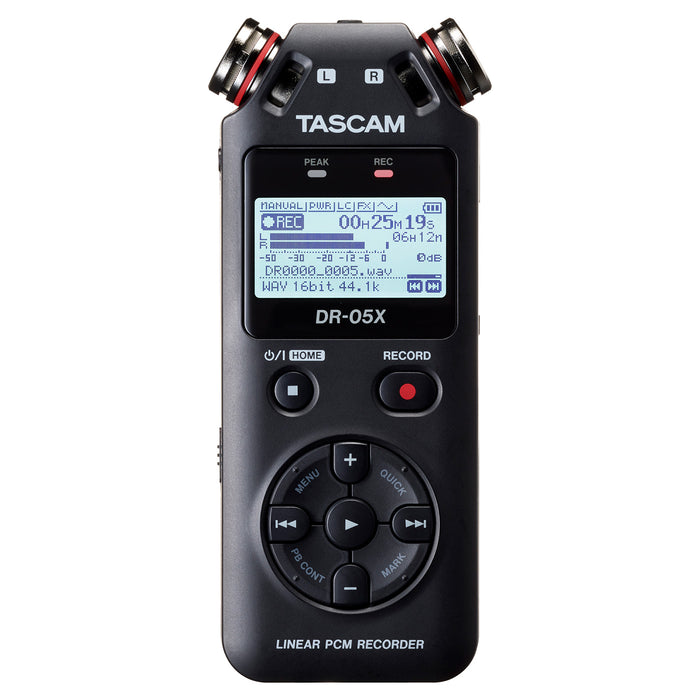 TASCAM DR-05X ステレオオーディオレコーダー/USBオーディオインターフェース