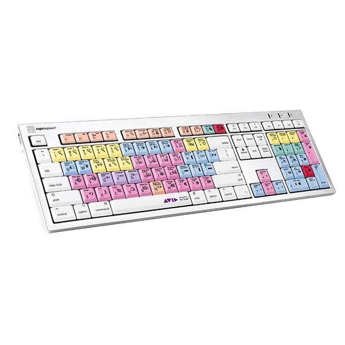 Logickeyboard LKBU-PT-CWMU-US Pro Tools-Mac ALBA Keyboard