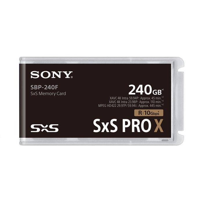 SONY SBP-240F SxSメモリーカード SxS PRO Xシリーズ 240GB