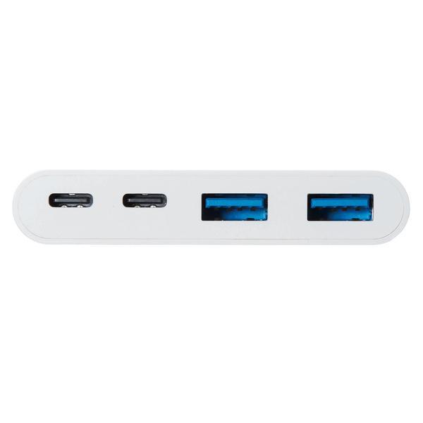 ELECOM U3HC-A423P5WH PD対応 USB Type-Cコネクタ搭載USBハブ(ホワイト)