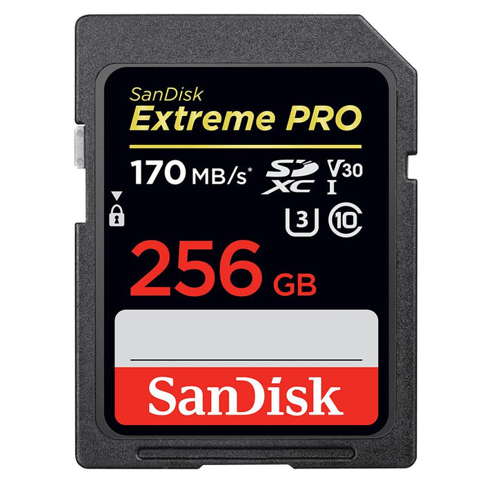【生産完了】Sandisk SDSDXXY-256G-JNJIP エクストリーム プロ SDXC UHS-I 256GB