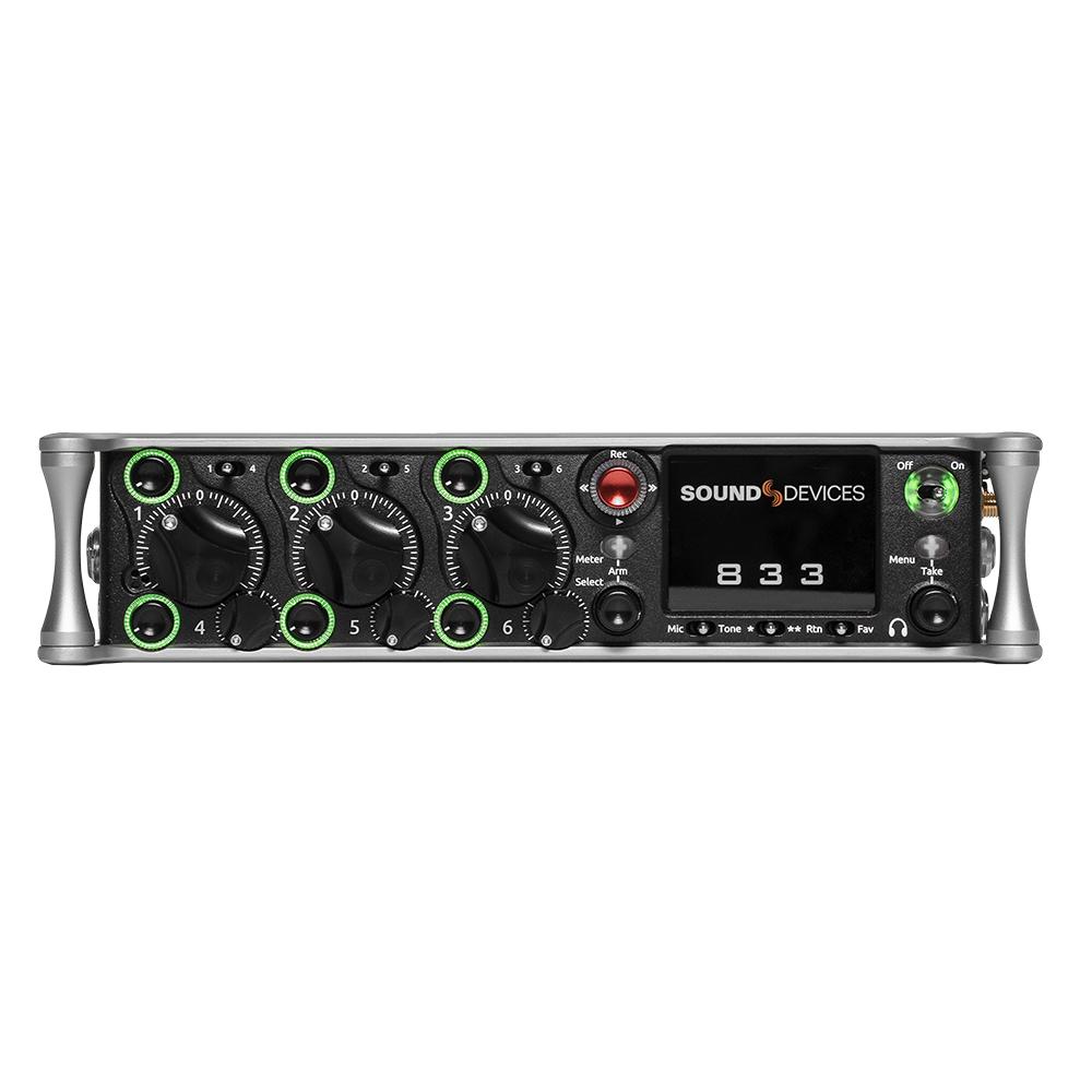 配信機器・PA機器・レコーディング機器 Terry Audio SEQ SOUND DEVICES 833 8ch(6マイク/6ライン入力)SSD/SDレコーダー