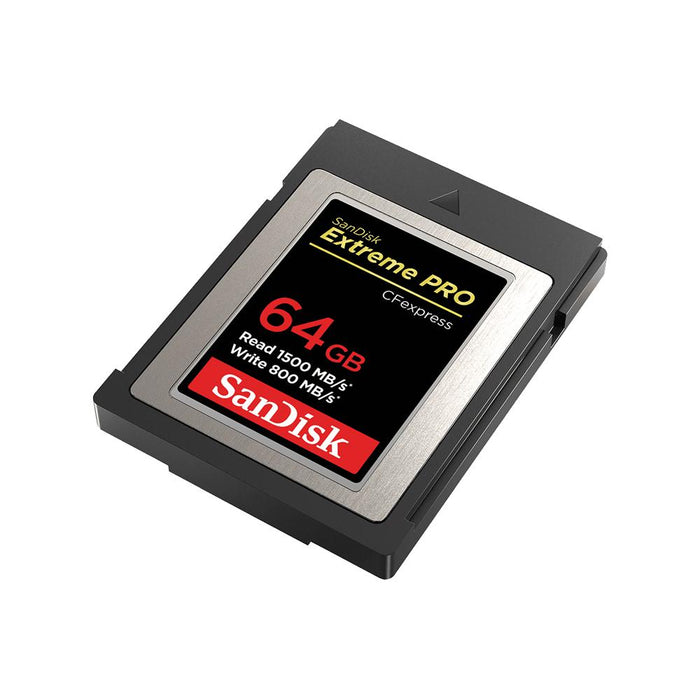 【生産完了】SanDisk SDCFE-064G-JN4IN エクストリーム プロ Cfexpress Type B カード 64GB