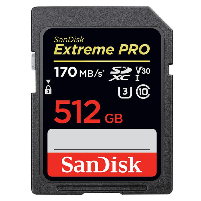 Sandisk SDSDXXY-512G-JNJIP エクストリーム プロ SDXC UHS-I 512GB