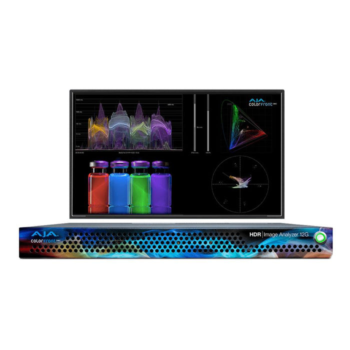 AJA Video Systems HDR Image Analyzer 12G モニタリング装置
