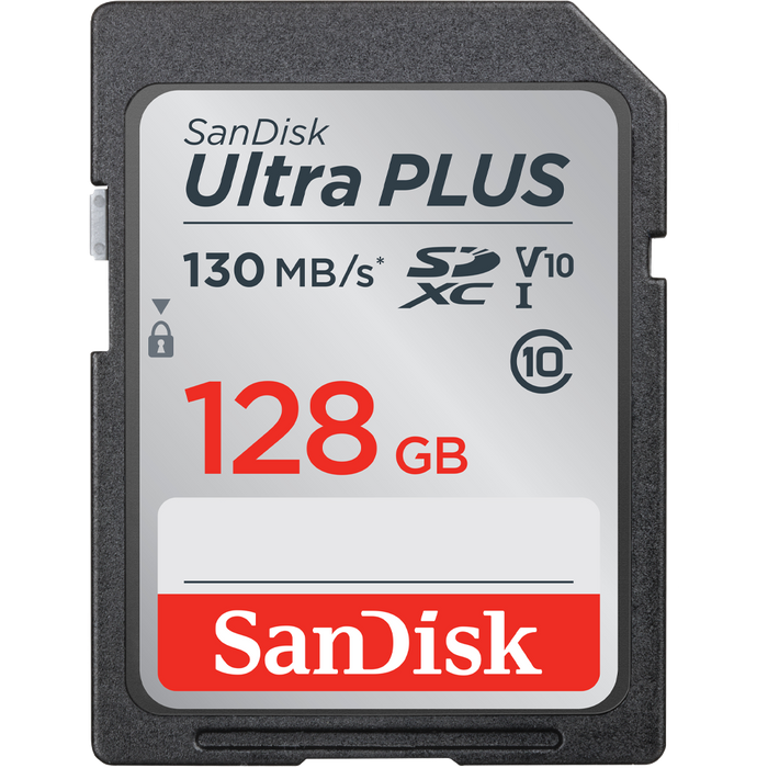 【生産完了】SanDisk SDSDUW3-128G-JNJIN ウルトラ プラス SDXC UHS-I 128GB