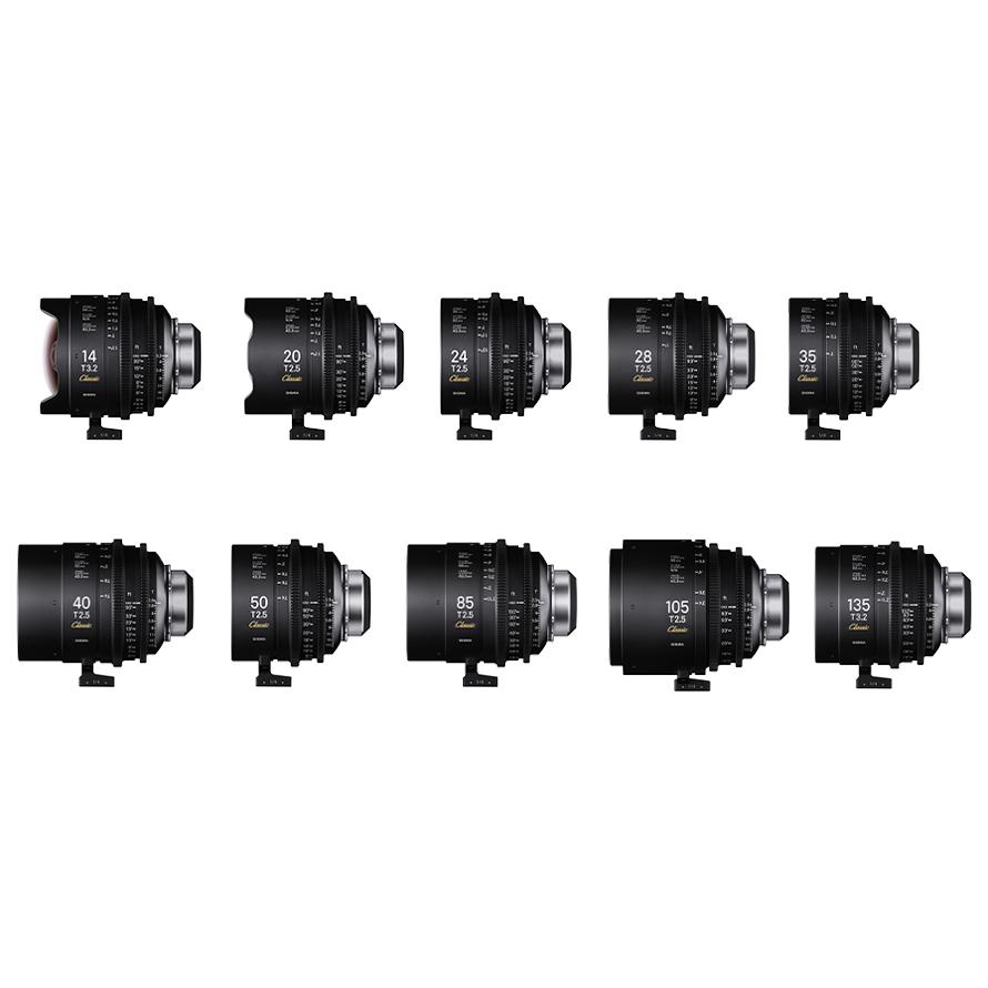 Sigma FF Classic Prime Line(PLマウント/フィート表記)10本セット