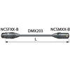 【ワケあり品】CANARE DM2C20-B 20M BLK DMXケーブル NC5（メス）-NC5（オス） 20m 黒