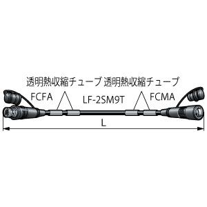 CANARE FCC35-9T 35M DRD 高強度光カメラケーブル（FCシリーズ） 35m ダークレッド