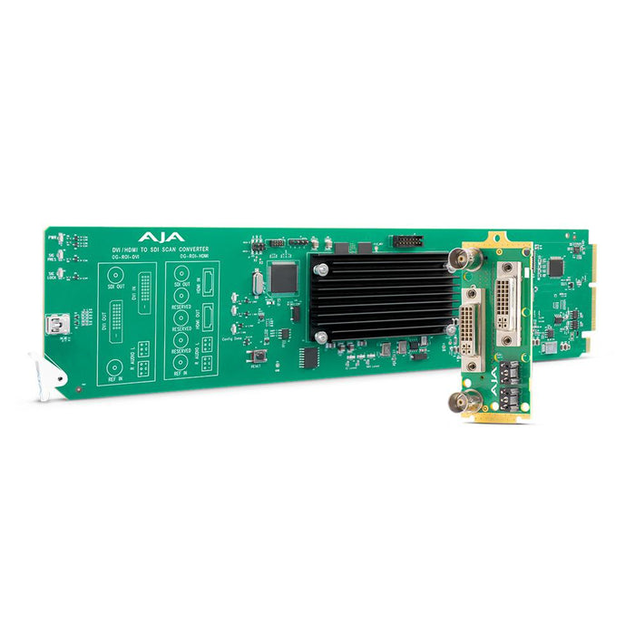 AJA Video Systems OG-ROI-DVI openGear 準拠 DVI → 3G-SDI スキャンコンバーター