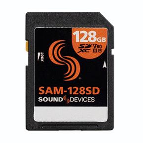SOUND DEVICES SAM-128SD SDカード(128GB)