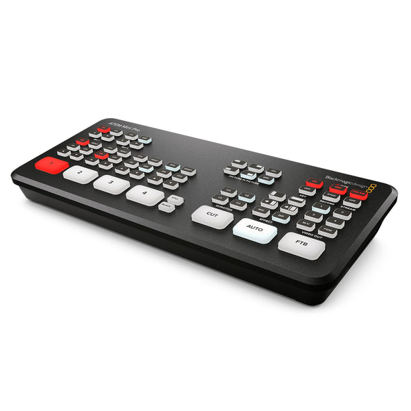 BlackmagicDesign SWATEMMINIBPR ATEM Mini Pro ライブプロダクションスイッチャー(HDMI4入力/収録・配信・マルチビュー機能搭載)