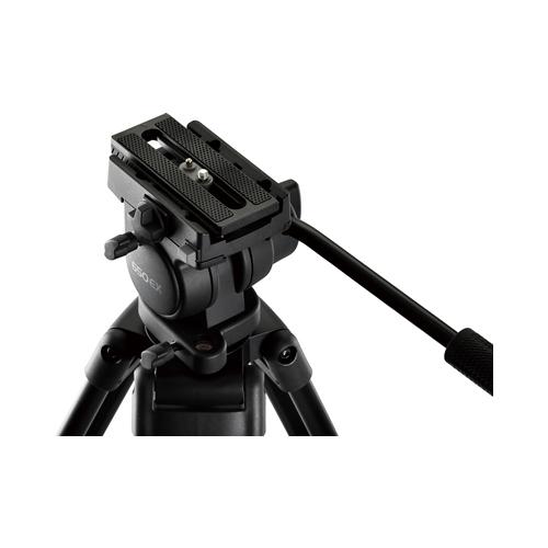 Libec 650EX 小型ビデオカメラ用3段三脚 - 業務用撮影・映像・音響
