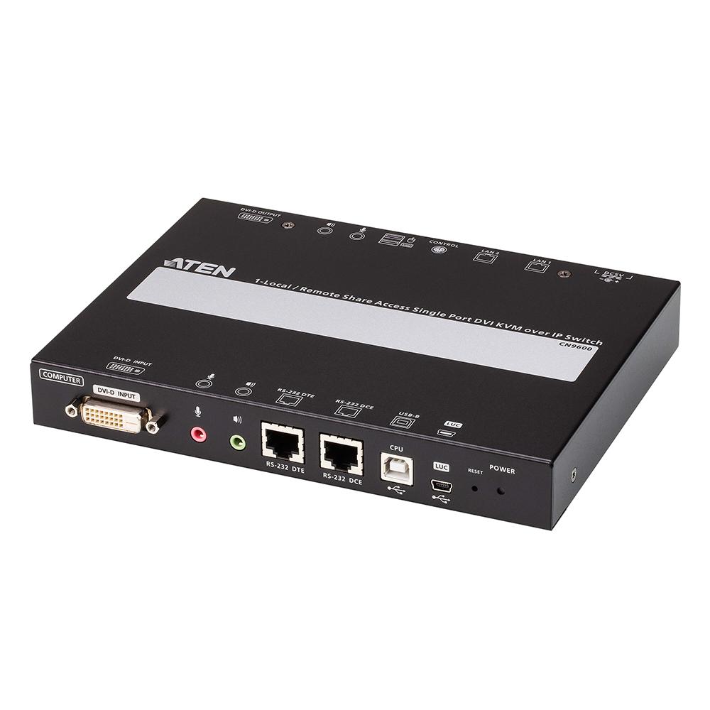業務用撮影・映像・音響・ドローン専門店　ATEN　IP　1ローカル/リモートアクセス共有1ポートDVI　over　KVM　CN9600　システムファイブ