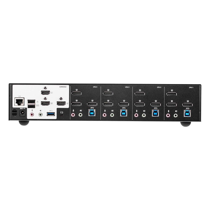 ATEN CS1964 4ポートUSB 3.0ハブ搭載 4K対応 DisplayPortトリプルディスプレイKVMPスイッチ