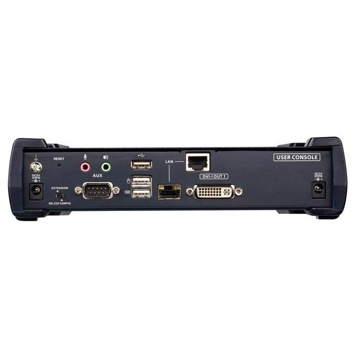 ATEN KE6900AR DVI-I シングルディスプレイ IP-KVMレシーバー（デュアル電源/LAN対応）