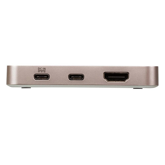 ATEN UH3235 USB-C 4K対応ウルトラミニドッキングステーション（電源パススルー付き）