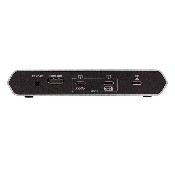 ATEN US3310 2ポート USB-C Gen 1ドッキングスイッチ（電源パススルー対応）