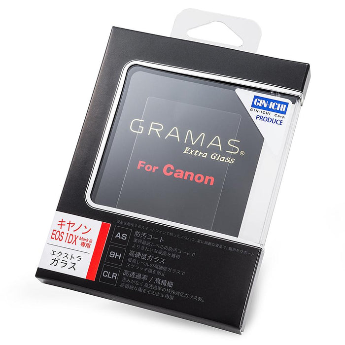GRAMAS DCG-CA19 ガラス製液晶保護シール Extra Glass for Canon EOS 1D X Mark III