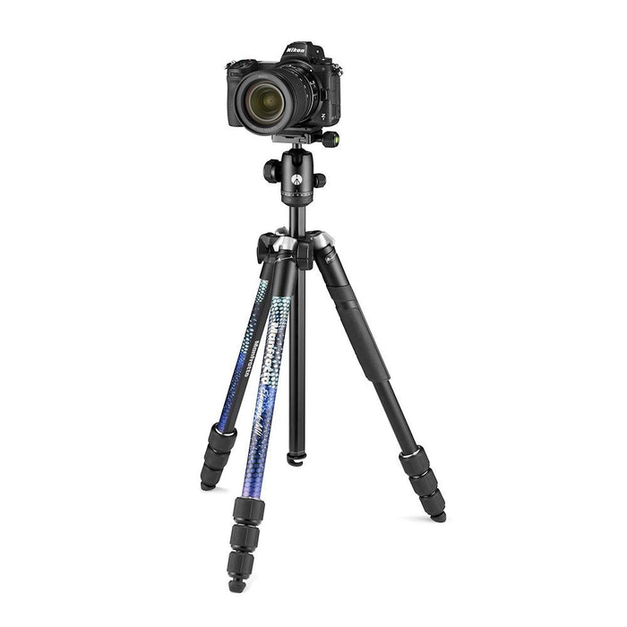 Manfrotto MKELMII4BL-BH Element MII アルミニウム4段三脚キットBL