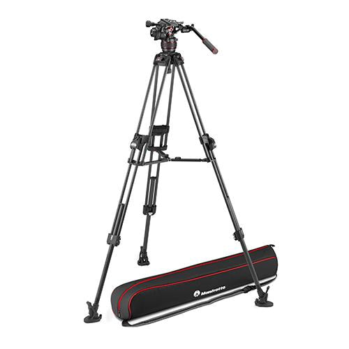 Manfrotto MVK608TWINFC ナイトロテック608ビデオ雲台+645FASTカーボン