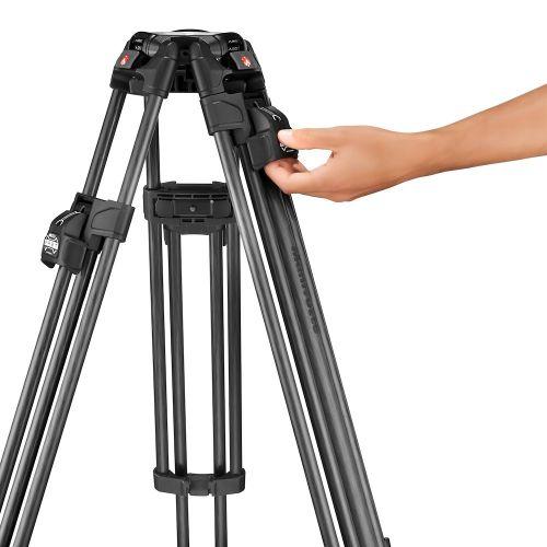 Manfrotto MVK608TWINFC ナイトロテック608ビデオ雲台+645FASTカーボン