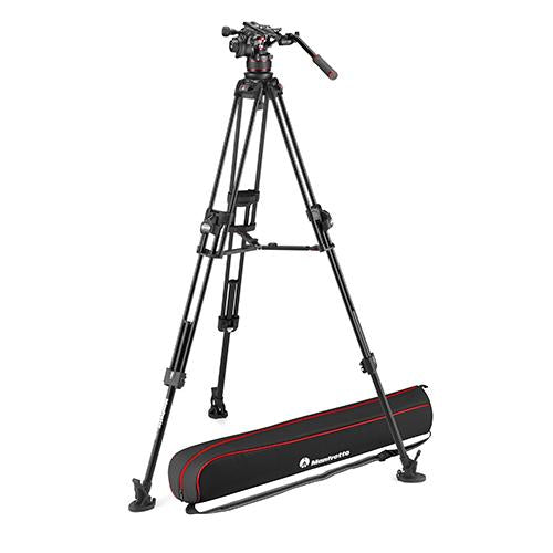 Manfrotto MVK612TWINFA ナイトロテック612ビデオ雲台+645FASTアルミ三脚