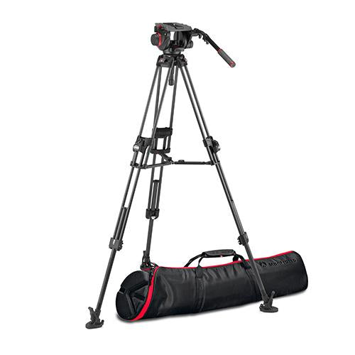 Manfrotto MVK509TWINFC 509HDビデオ雲台+645FASTカーボン三脚