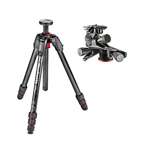 Manfrotto JP-MK190GC4-3WG 190go!カーボン4段三脚+XPROギア付き雲台キット