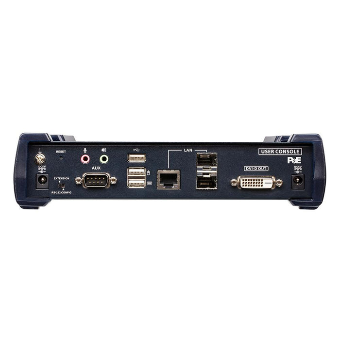 ATEN KE6922R デュアルリンクDVI-D IP-KVMレシーバー(2K&PoE対応、デュアルSFP搭載)