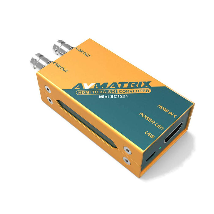 AVMATRIX MINI_SC1221 HDMI to 3G-SDI ミニコンバーター