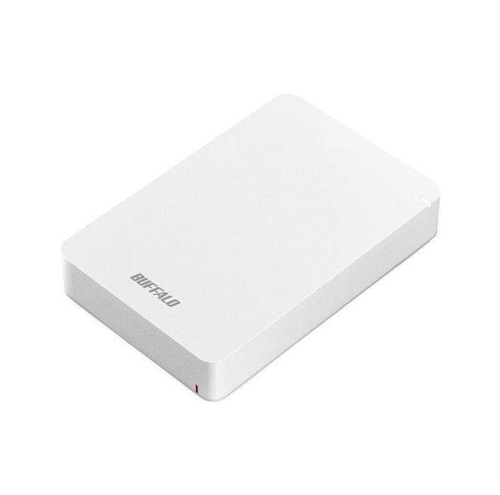 BUFFALO HD-PGF4.0U3-GWHA USB3.1（Gen.1）対応 耐衝撃ポータブルHDD 4TB ホワイト