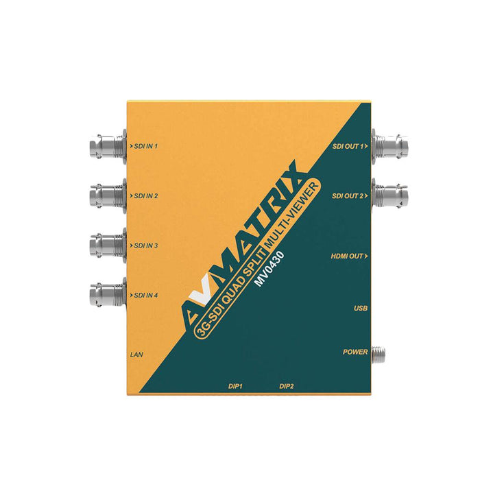 AVMATRIX MV0430 4系統SDI入力マルチビューワー