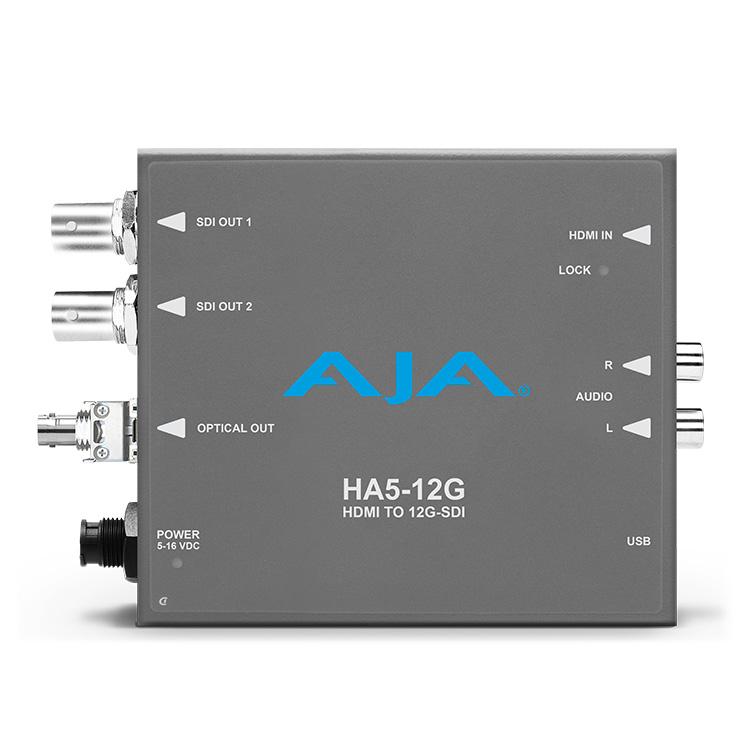 その他 AJA HA5-PLUS HDMI to HD/SD Converter AJA Video Systems HA5-12G-T-ST HDMI 2.0 to 12G-SDI コンバーター(ST