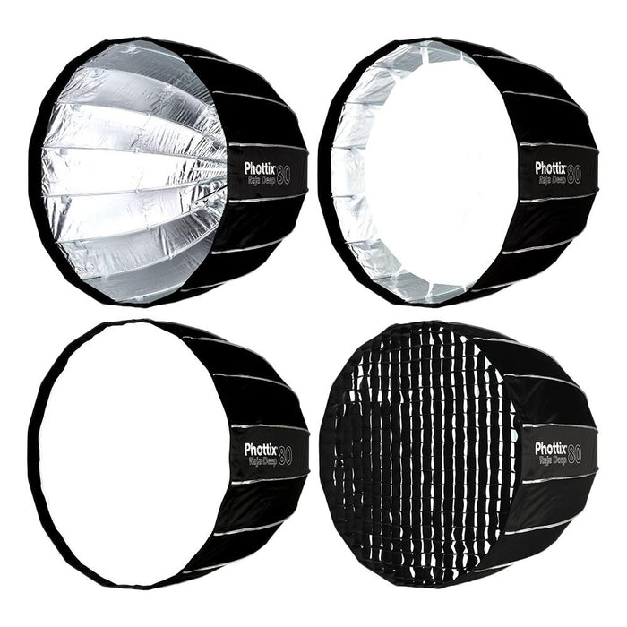 Phottix Raja Deep Quick-Folding Softbox 80cm