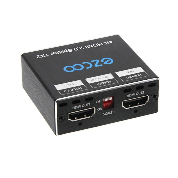 EZCOO EZ-SP12H2 4K60 HDMIスプリッター1X2（ダウンスケーラー機能付き）