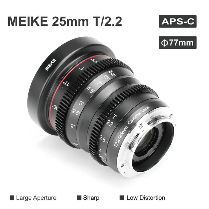 Meike 20660007 MK-25mm T2.2-X