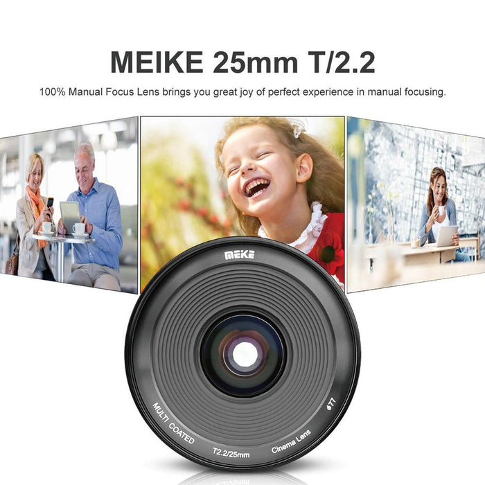 Meike 20660001 MK-25mm T2.2-M43